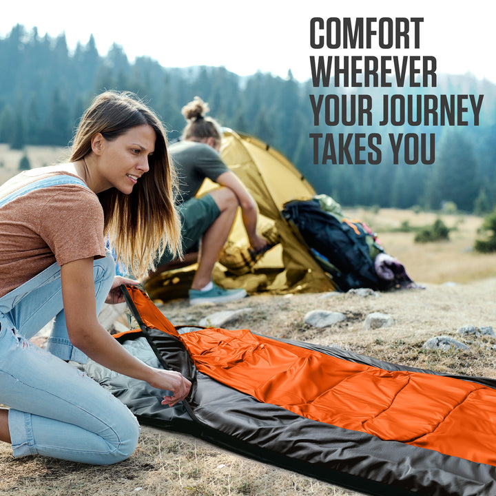 GO Outdoors Lightweight Warm Cold Weather Sleeping Bags For