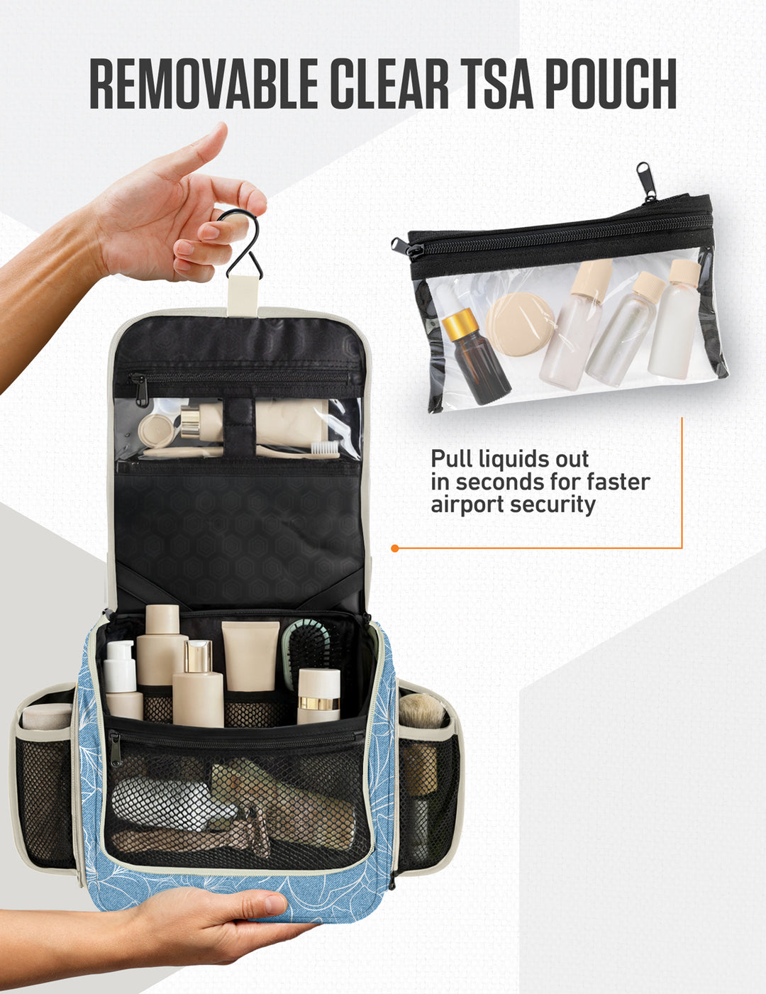 Hanging Travel Toiletry Bag  VENTURE 4TH