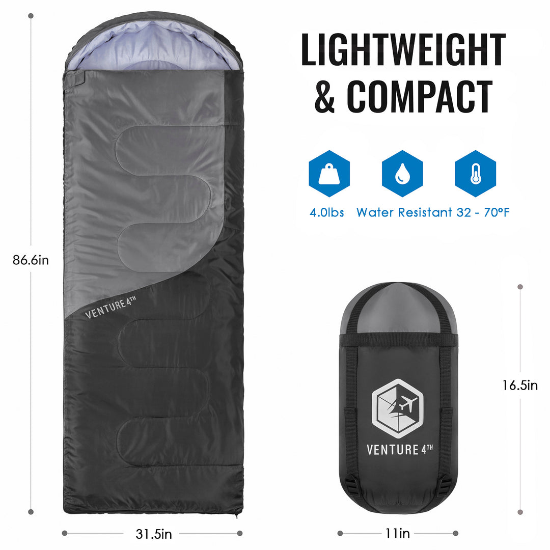 3-Season Sleeping Bag – VENTURE 4TH - Main Image